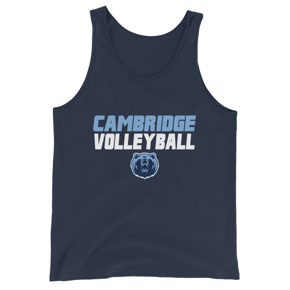 Performance | Tank Top | Cambridge Volleyball | Modern Logo