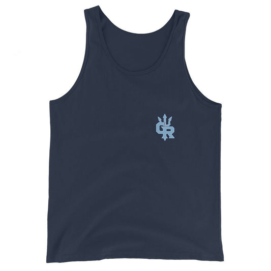 Performance | Tank Top | Cape Riptides Baseball | Crest Logo