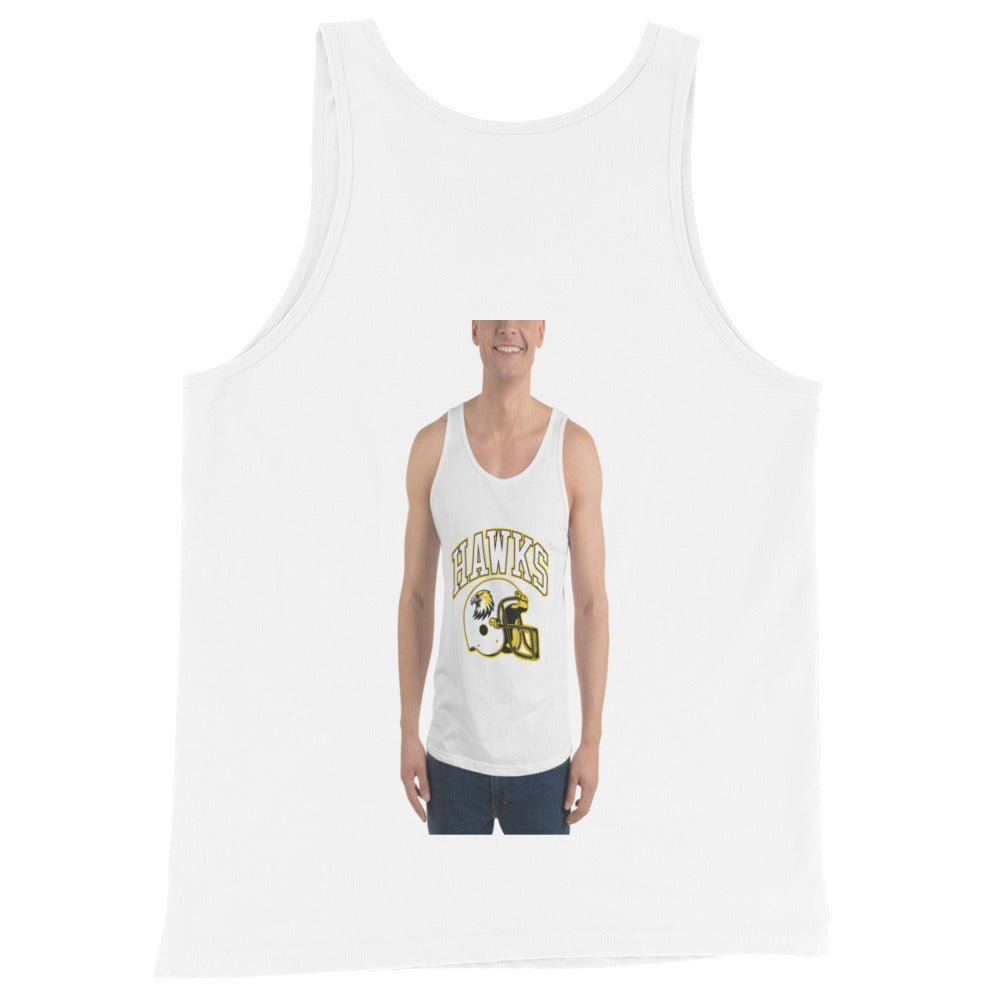 Performance | Tank Top | Cardinal Ohara Hawks | Football Helmet Logo