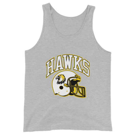 Performance | Tank Top | Cardinal Ohara Hawks | Football Helmet Logo