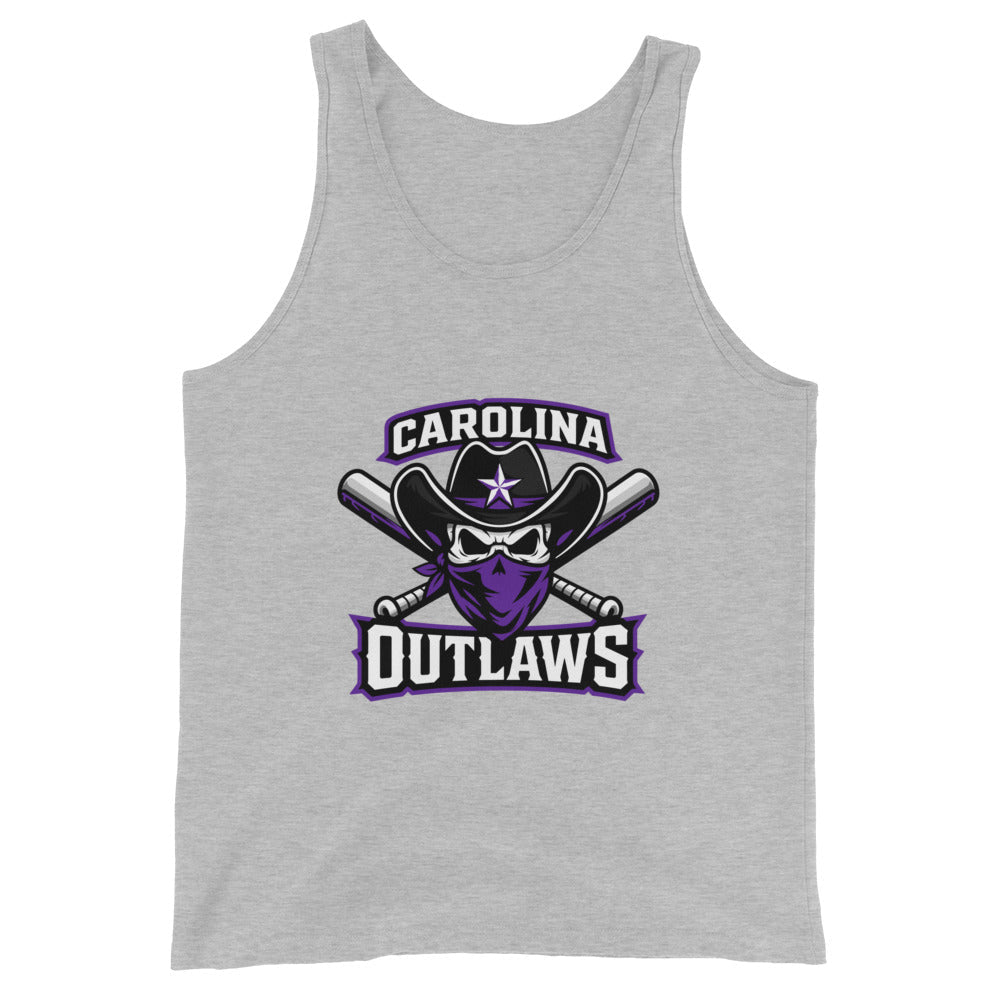 Performance | Tank Top | Carolina Outlaws Baseball | Crest Logo