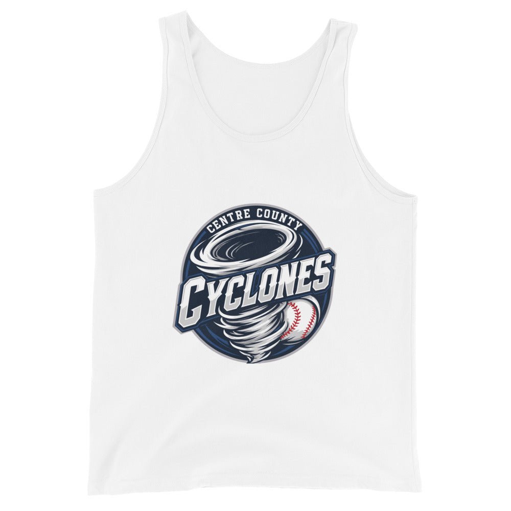 Performance | Tank Top | Centre County Cyclones | Badge Logo