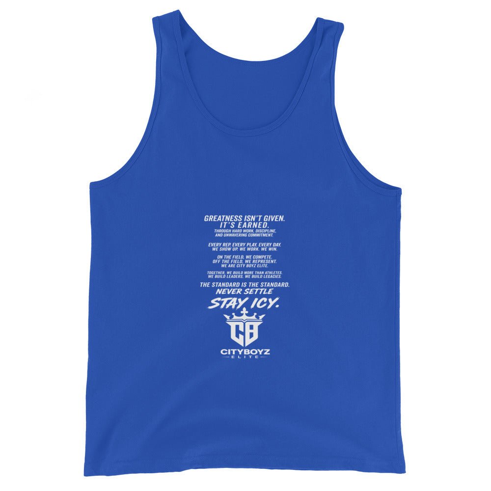 Performance | Tank Top | City Boyz Elite | Legacy Builder Mark Logo