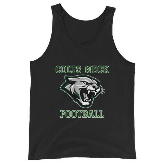 Performance | Tank Top | Colts Neck Cougars | Youth Tackle Football (AYF) | Green Predator Logo