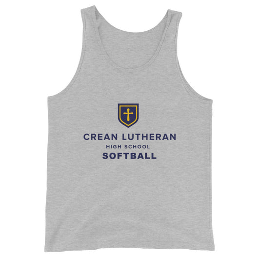 Performance | Tank Top | Crean Lutheran Softball | CLHS SB Logo