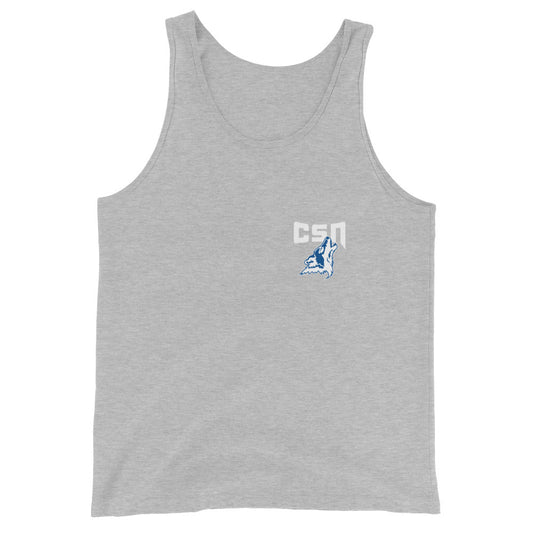 Performance | Tank Top | CSN Volleyball | CSN White Alt Logo
