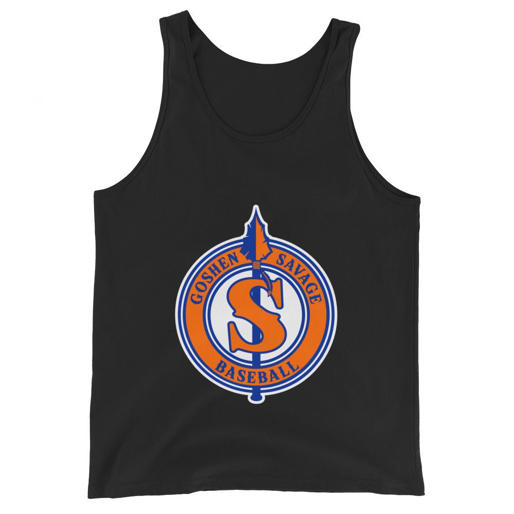 Performance | Tank Top | Goshen Savage Baseball | Badge Logo