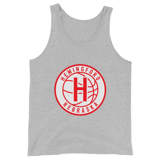 Performance | Tank Top | Hemingford Bobcats | Alt Badge Logo