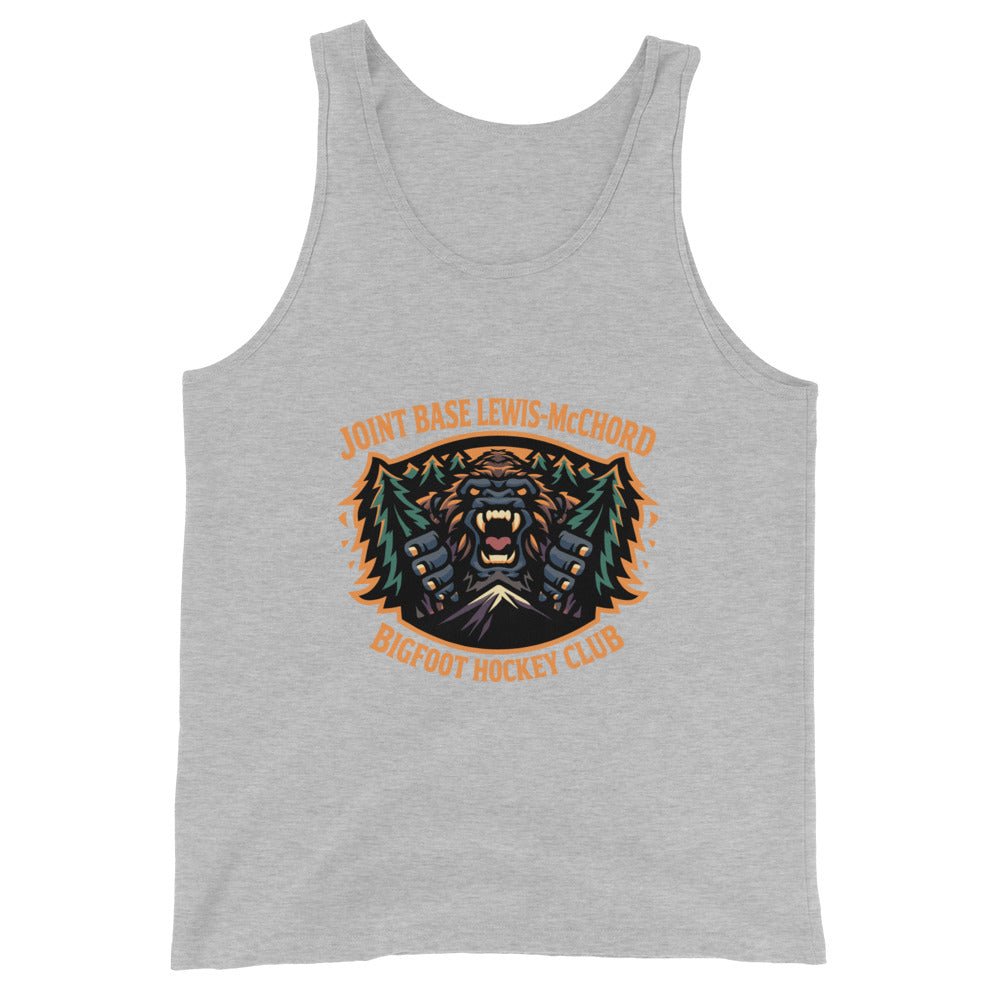 Performance | Tank Top | JBLM Bigfoot Hockey Team | Mascot Logo