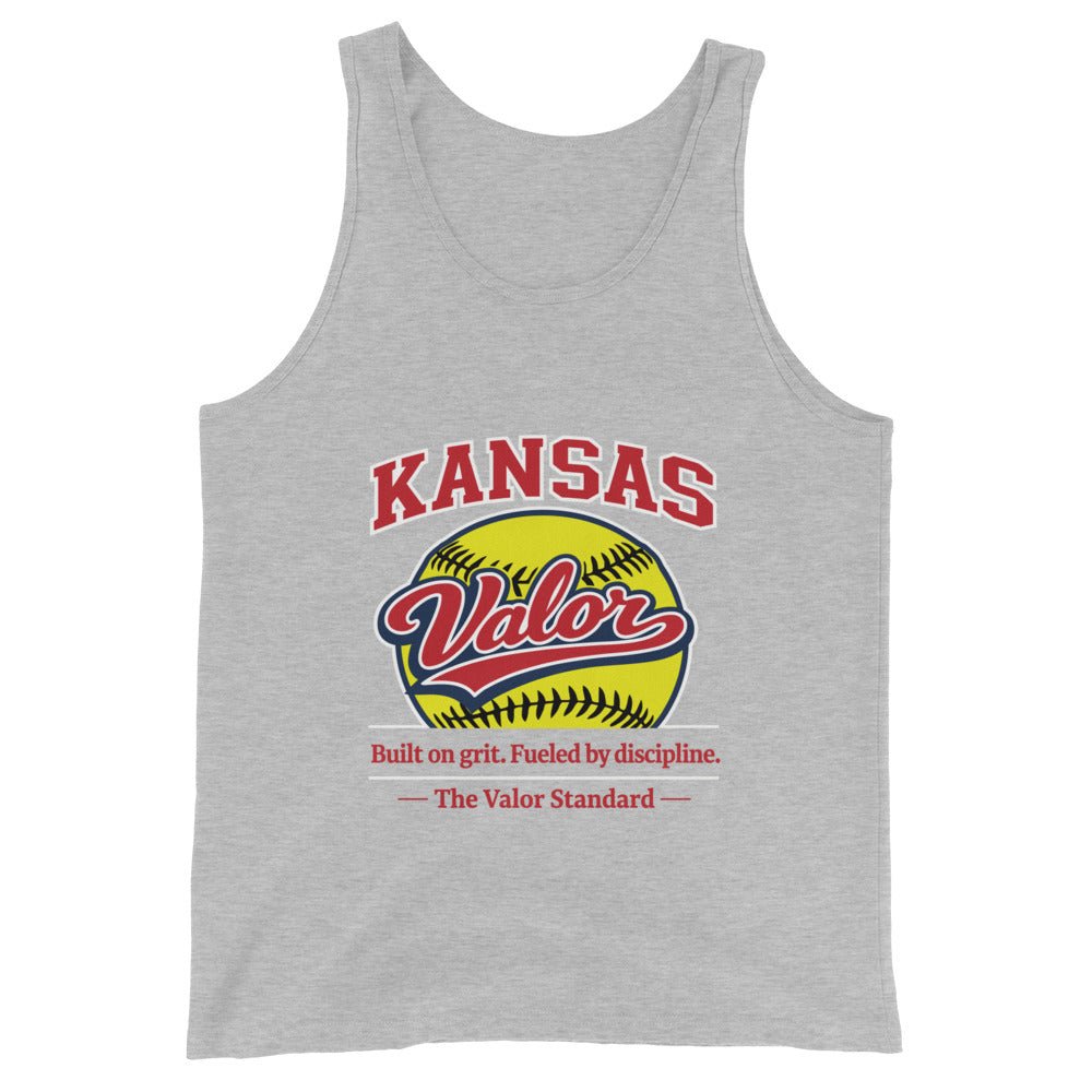 Performance | Tank Top | Kansas Valor Fan Gear | The Standard Logo
