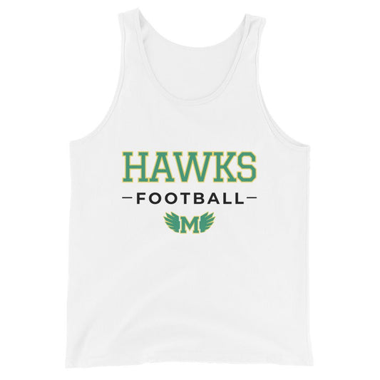 Performance | Tank Top | Lake Minneola Hawks Football | Mark Logo