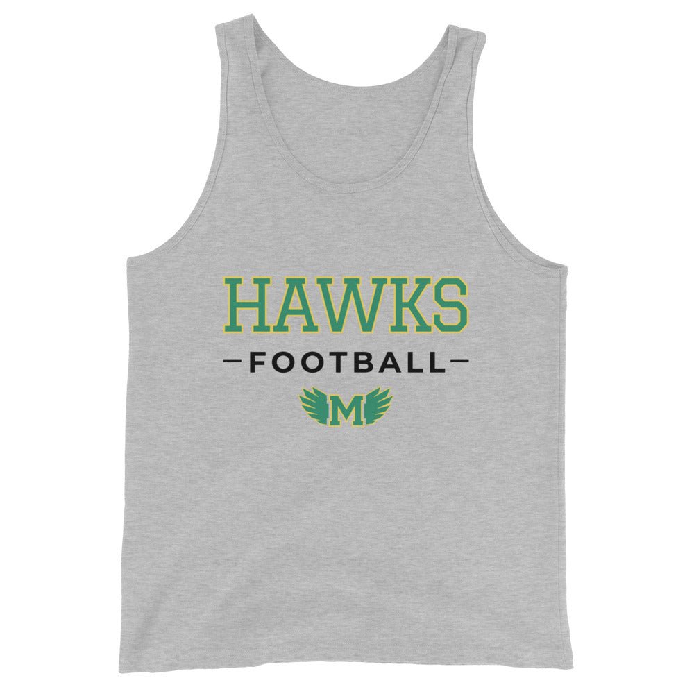 Performance | Tank Top | Lake Minneola Hawks Football | Mark Logo