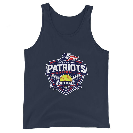 Performance | Tank Top | LFMS Athletics | Patriots Softball Logo
