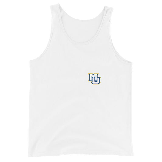 Performance | Tank Top | Marquette University Women's Hockey | MU Mark Backprint Logo