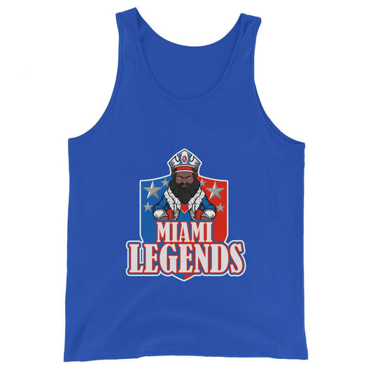Performance | Tank Top | Miami Legends Football | King Shield Logo