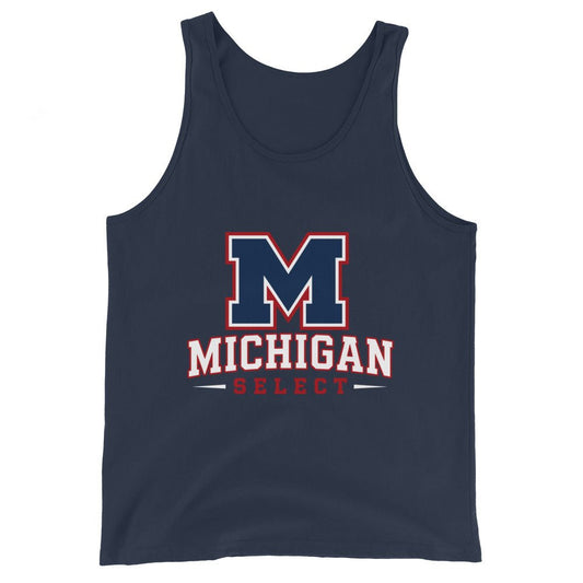 Performance | Tank Top | Michigan Select Baseball | Emblem Logo