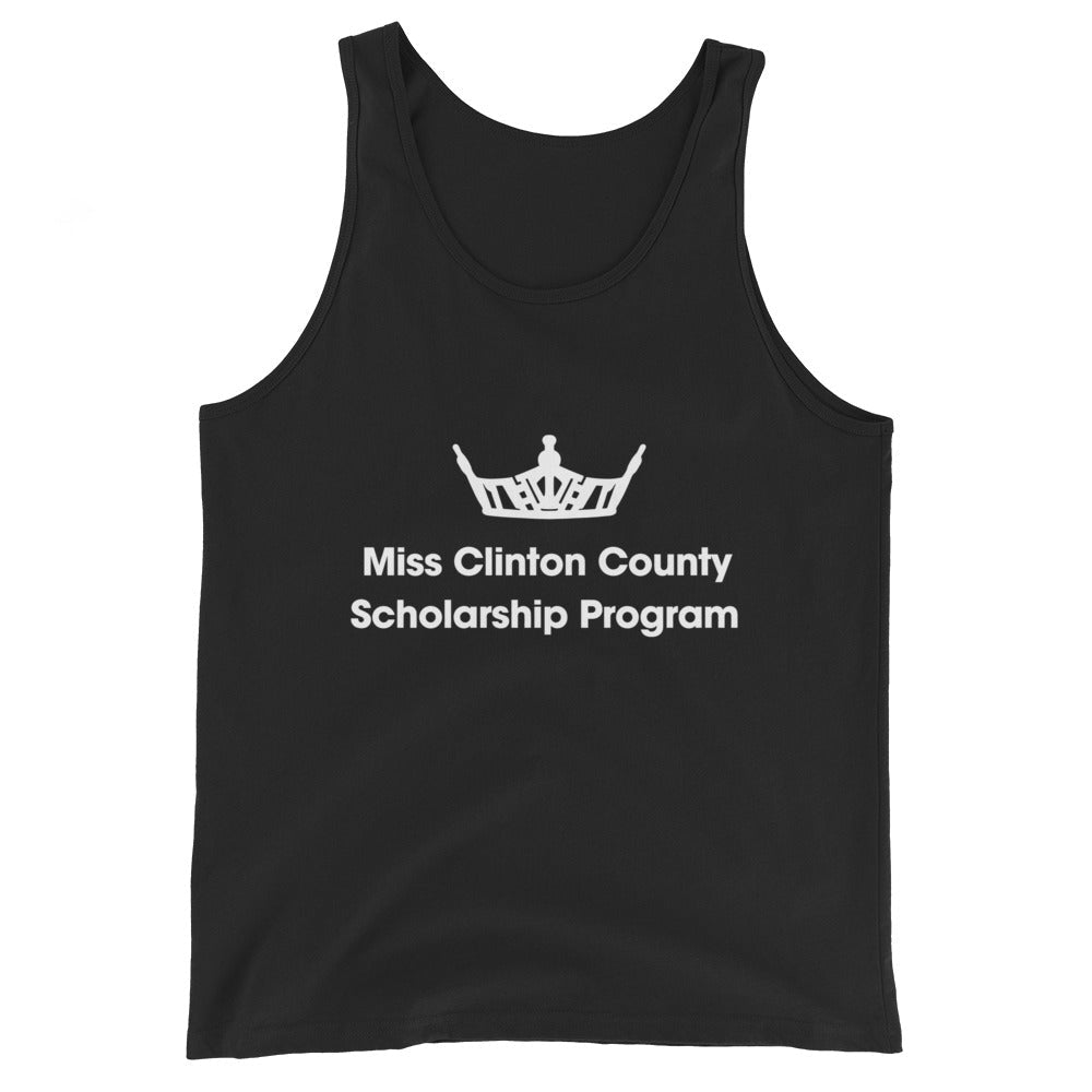 Performance | Tank Top | Miss Clinton County Scholarship Program | Alt Logo