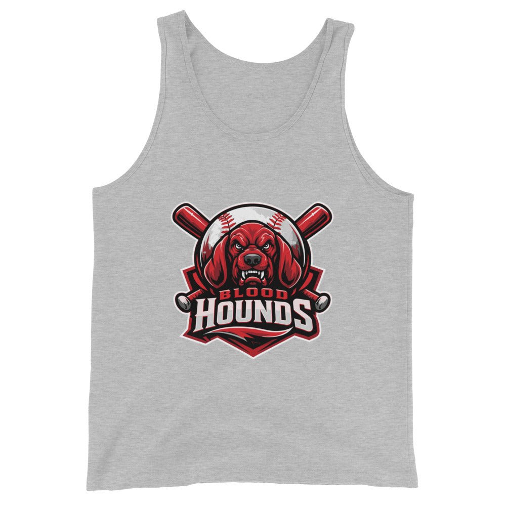 Performance | Tank Top | Mountain House Bloodhounds | Blood Hounds Logo