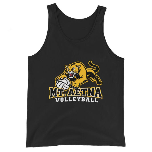 Performance | Tank Top | Mt. Aetna Adventist School | Volleyball Apex Logo