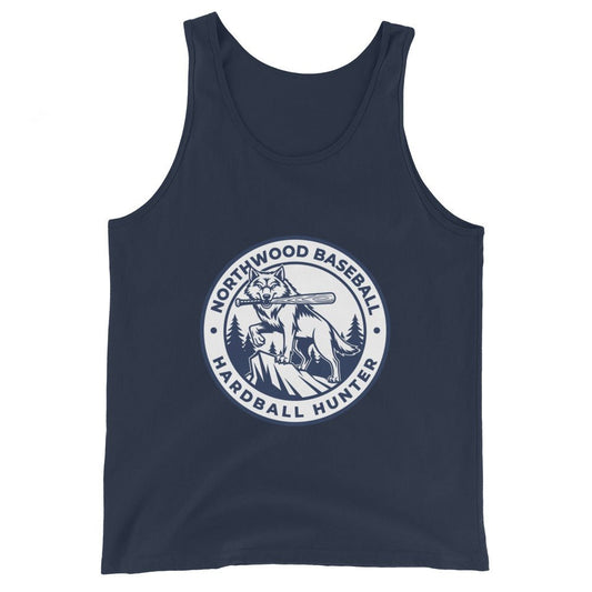 Performance | Tank Top | Northwood High School Baseball | Badge Logo