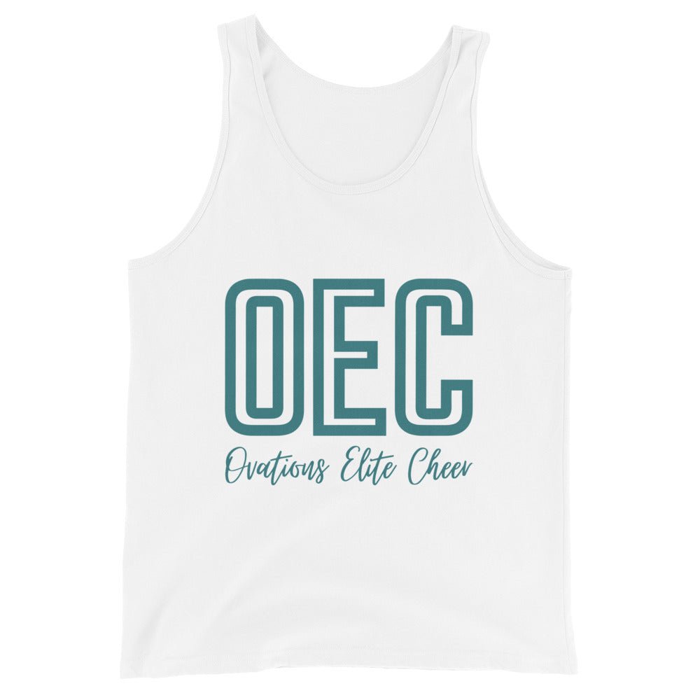 Performance | Tank Top | Ovations Elite Cheer | Script Logo