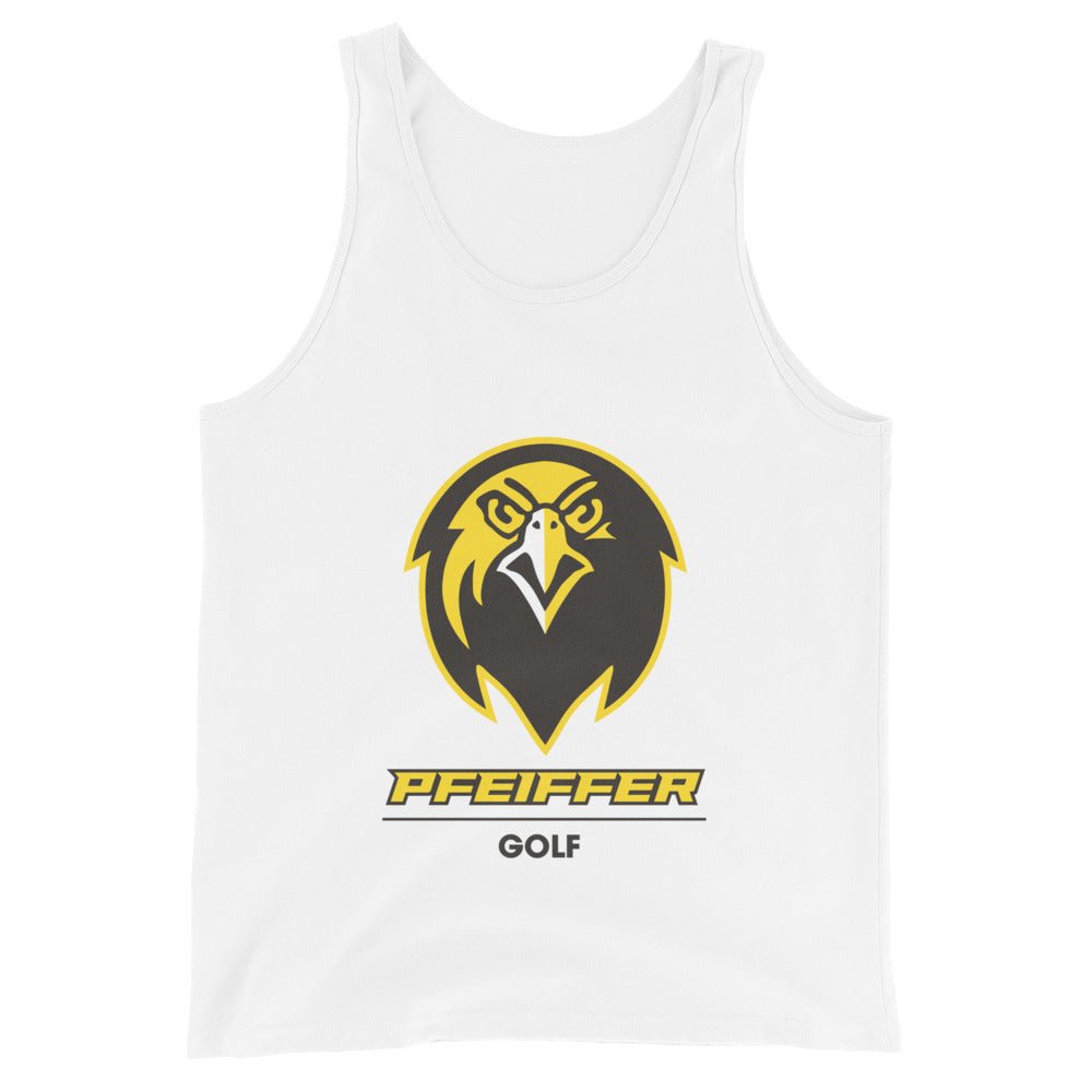 Performance | Tank Top | Pfeiffer University Golf | Falcon Logo