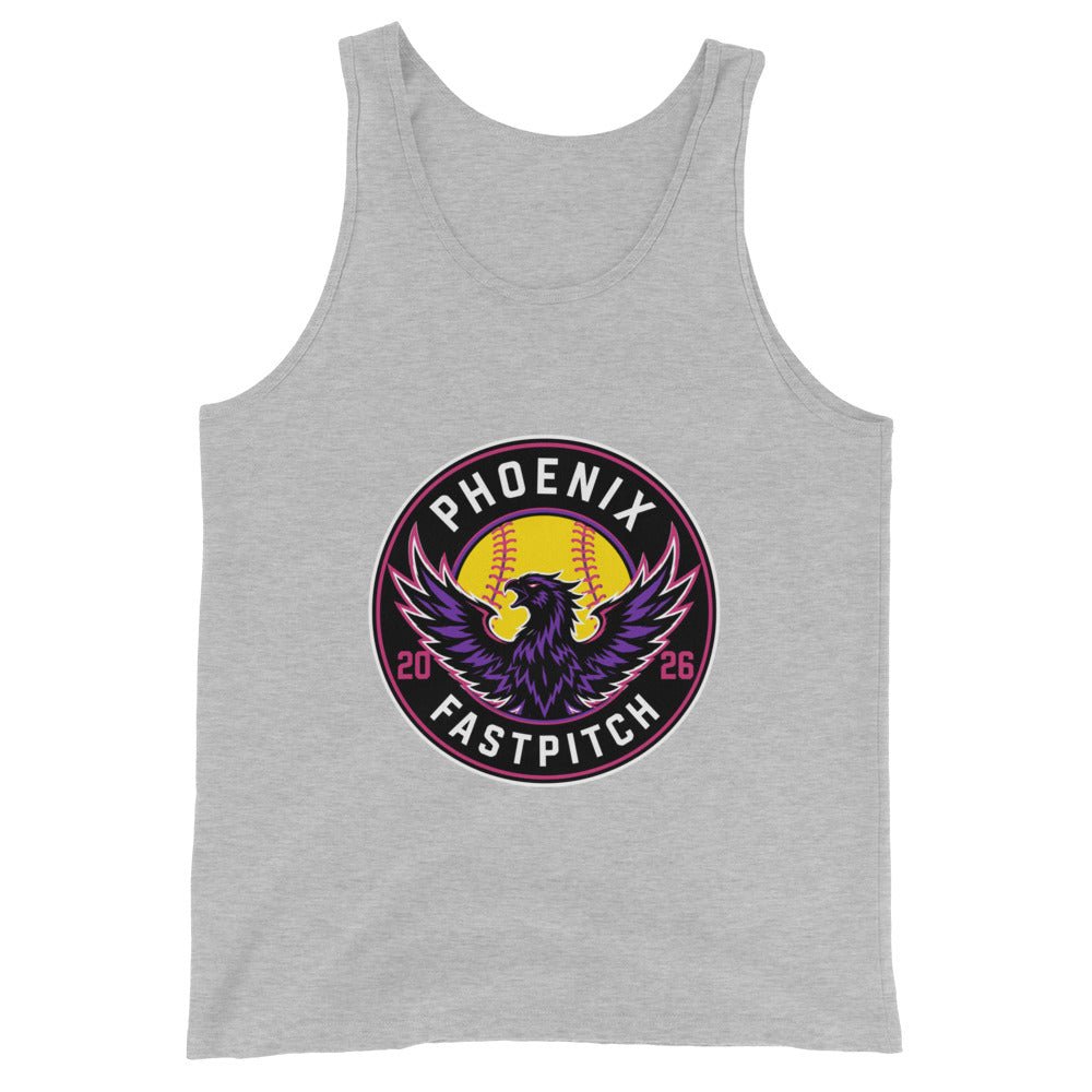 Performance | Tank Top | Phoenix Fastpitch | Badge Logo