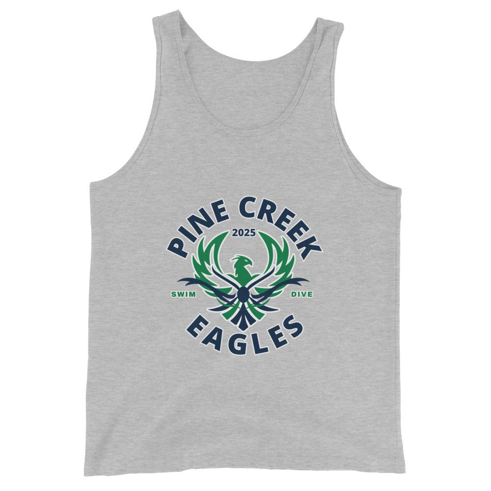 Performance | Tank Top | PINE CREEK SWIM & DIVE | Swim & Dive Logo