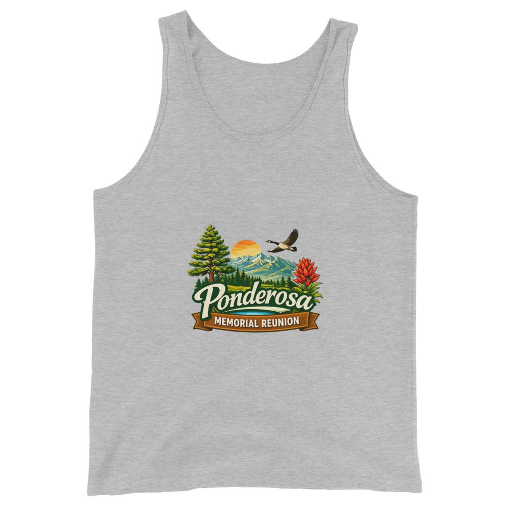 Performance | Tank Top | Ponderosa Reunion | Painted Mountain Crest Logo