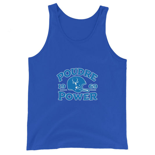 Performance | Tank Top | Poudre Football | Crest Logo