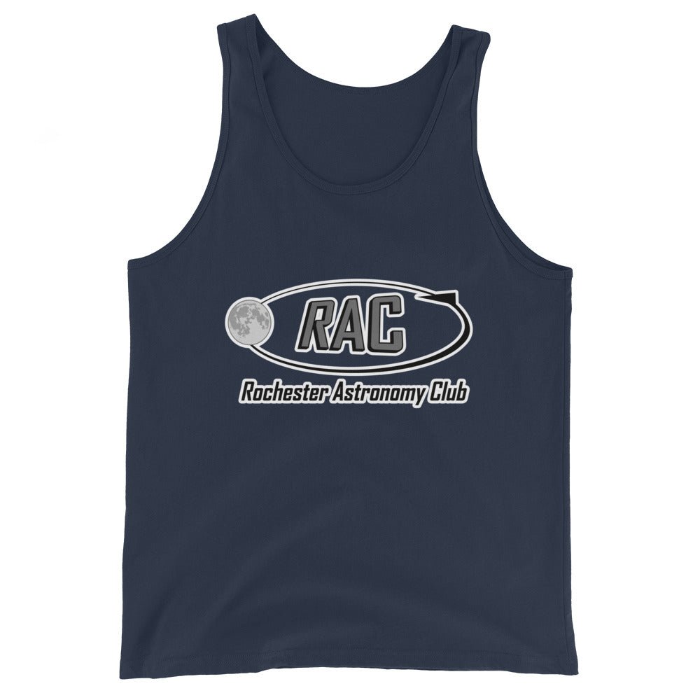 Performance | Tank Top | Rochester Astronomy Club | Orbit Logo