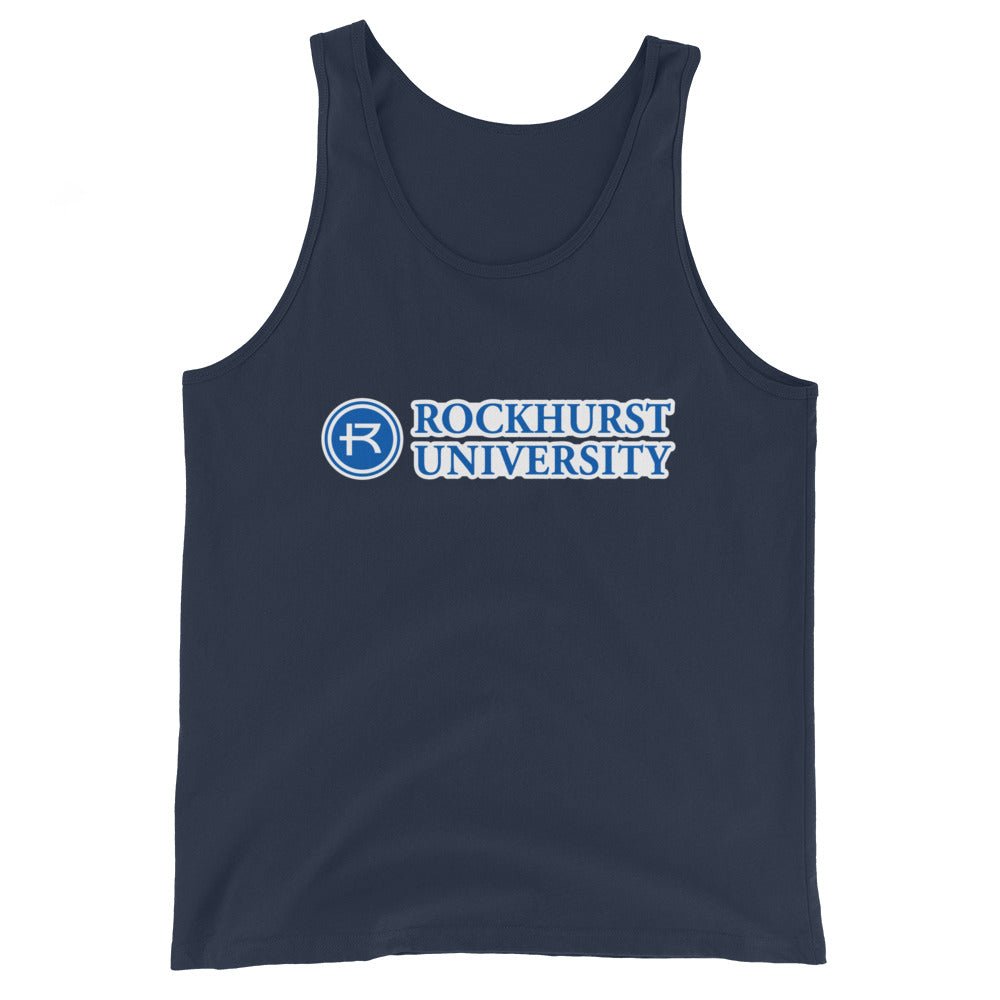 Performance | Tank Top | Rockhurst University - Doctor of Physical Therapy School | Vanguard Institute Logo