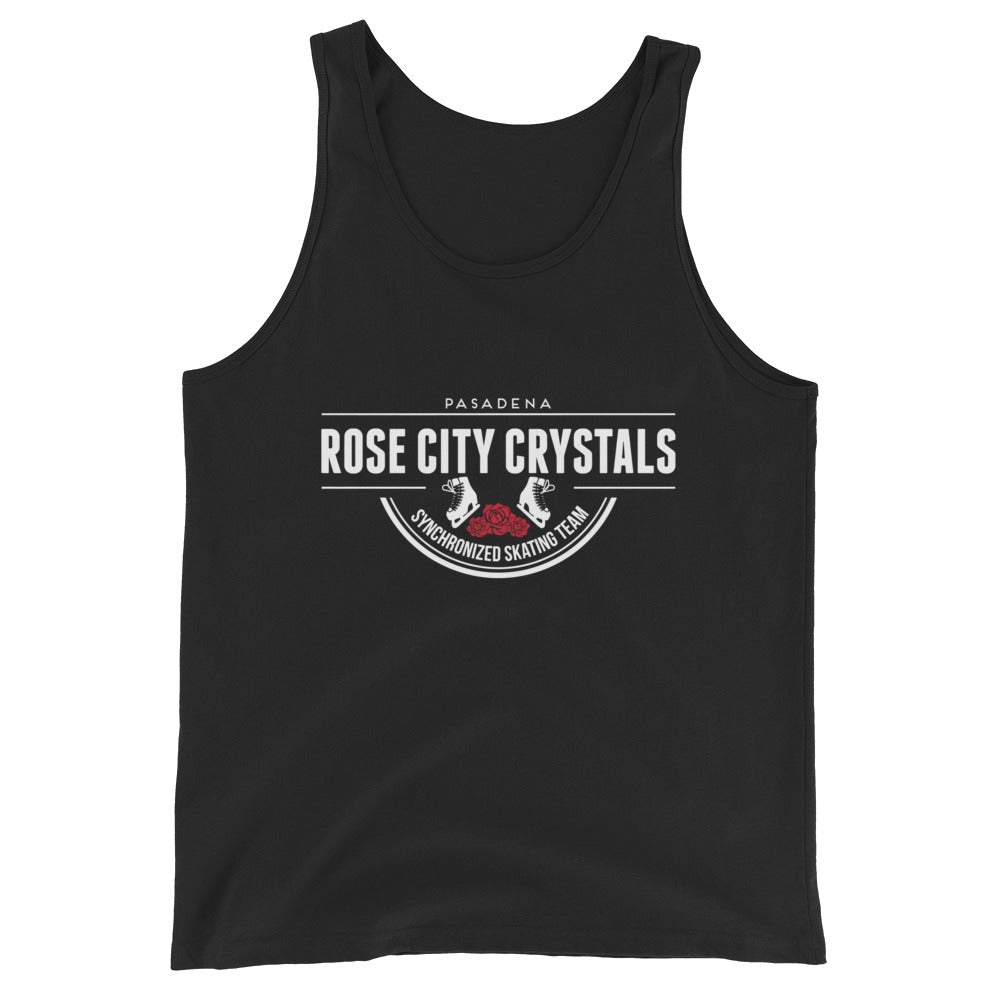 Performance | Tank Top | Rose City Crystals | Script Logo