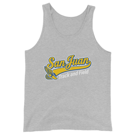 Performance | Tank Top | San Juan Track and Field | Script Logo