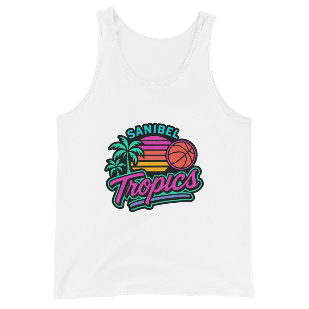 Performance | Tank Top | Sanibel Tropics | Coastal Clash Logo