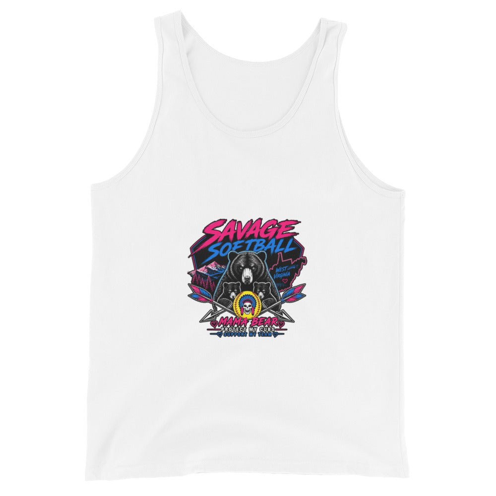 Performance | Tank Top | Savage Softball | Mascot Logo