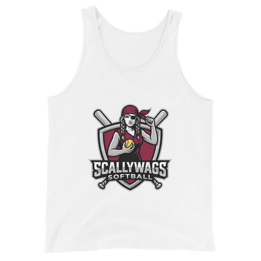Performance | Tank Top | Scallywags Softball | Crest Logo