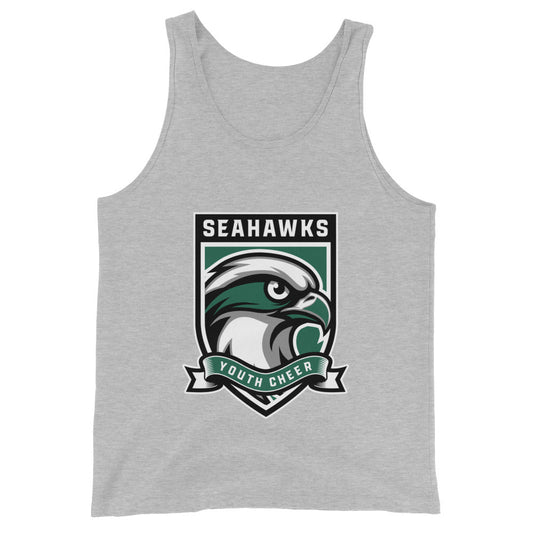 Performance | Tank Top | Seahawks Youth Cheer | Shield Logo