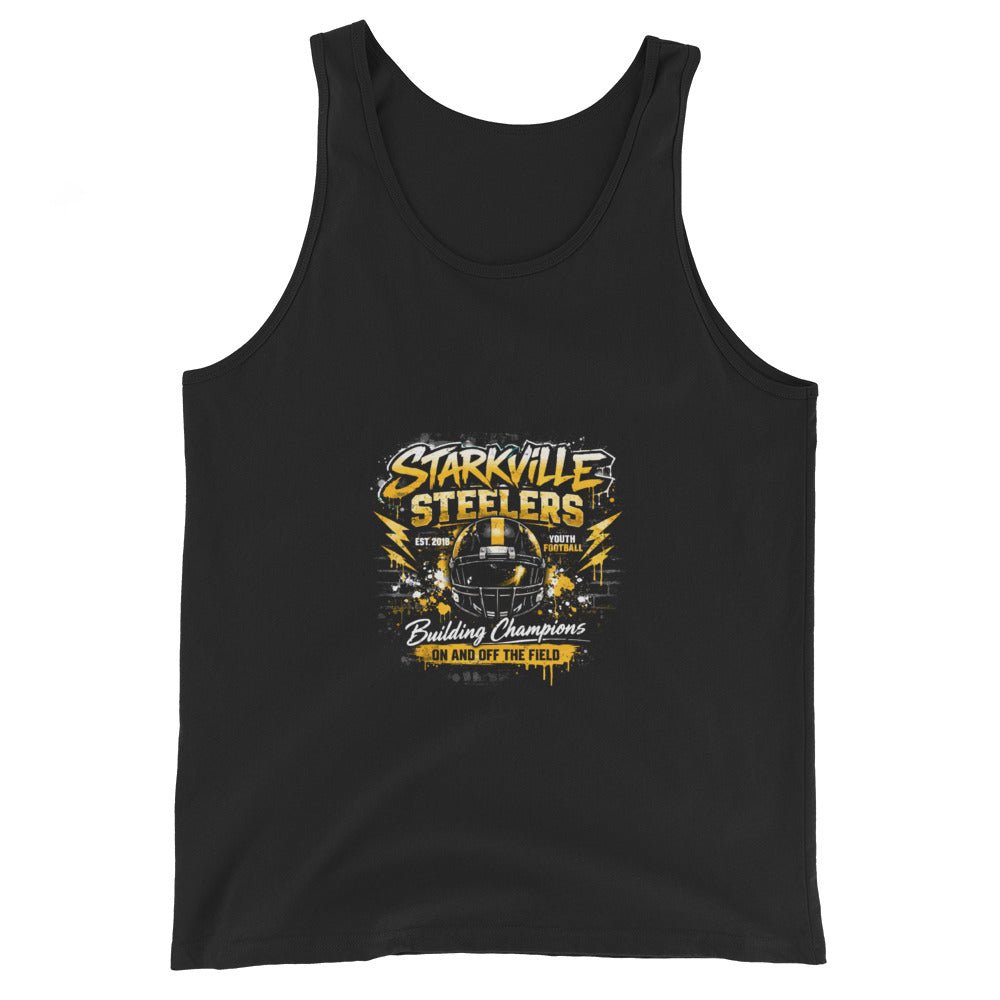 Performance | Tank Top | Starkville Steelers | Modern Classic Logo