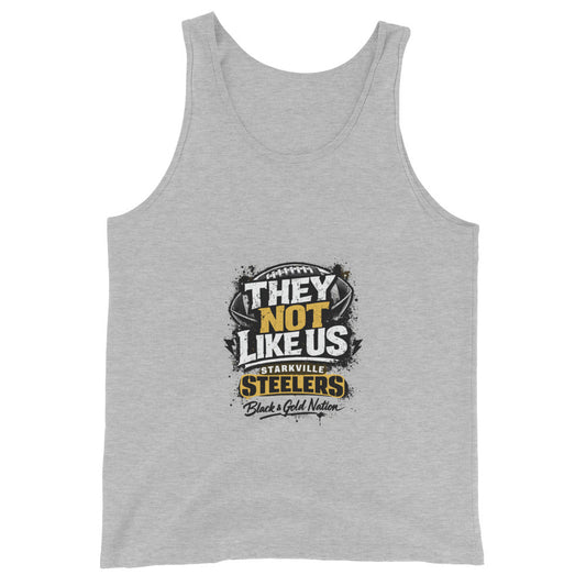 Performance | Tank Top | Starkville Steelers | They Not Like Us Logo