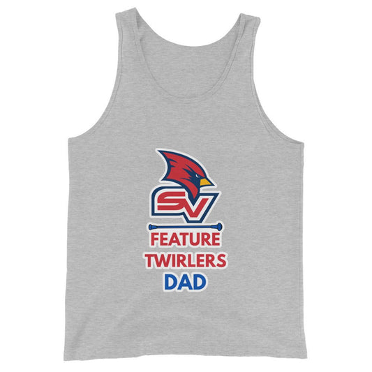 Performance | Tank Top | SVSU Feature twirlers | Dad Logo