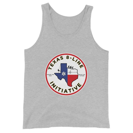 Performance | Tank Top | Texas 8 - Line Initiative | Badge Logo
