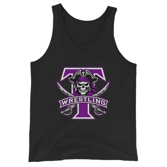 Performance | Tank Top | Tottenville wrestling club | Emblem Logo