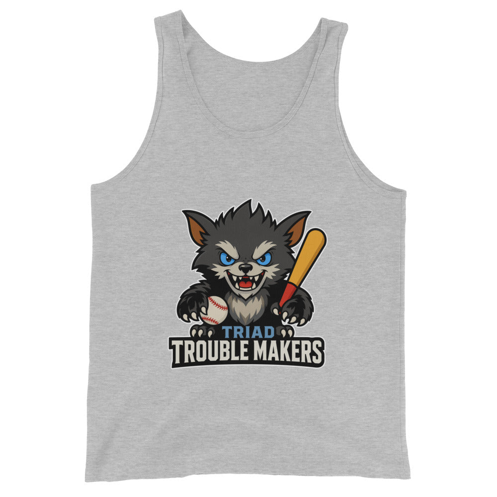 Performance | Tank Top | Triad Troublemakers | Mascot Logo