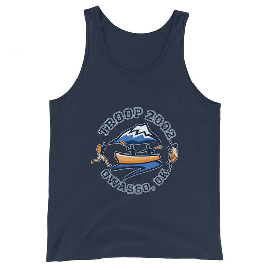 Performance | Tank Top | Troop 2002 | Trailblazer Crest Logo