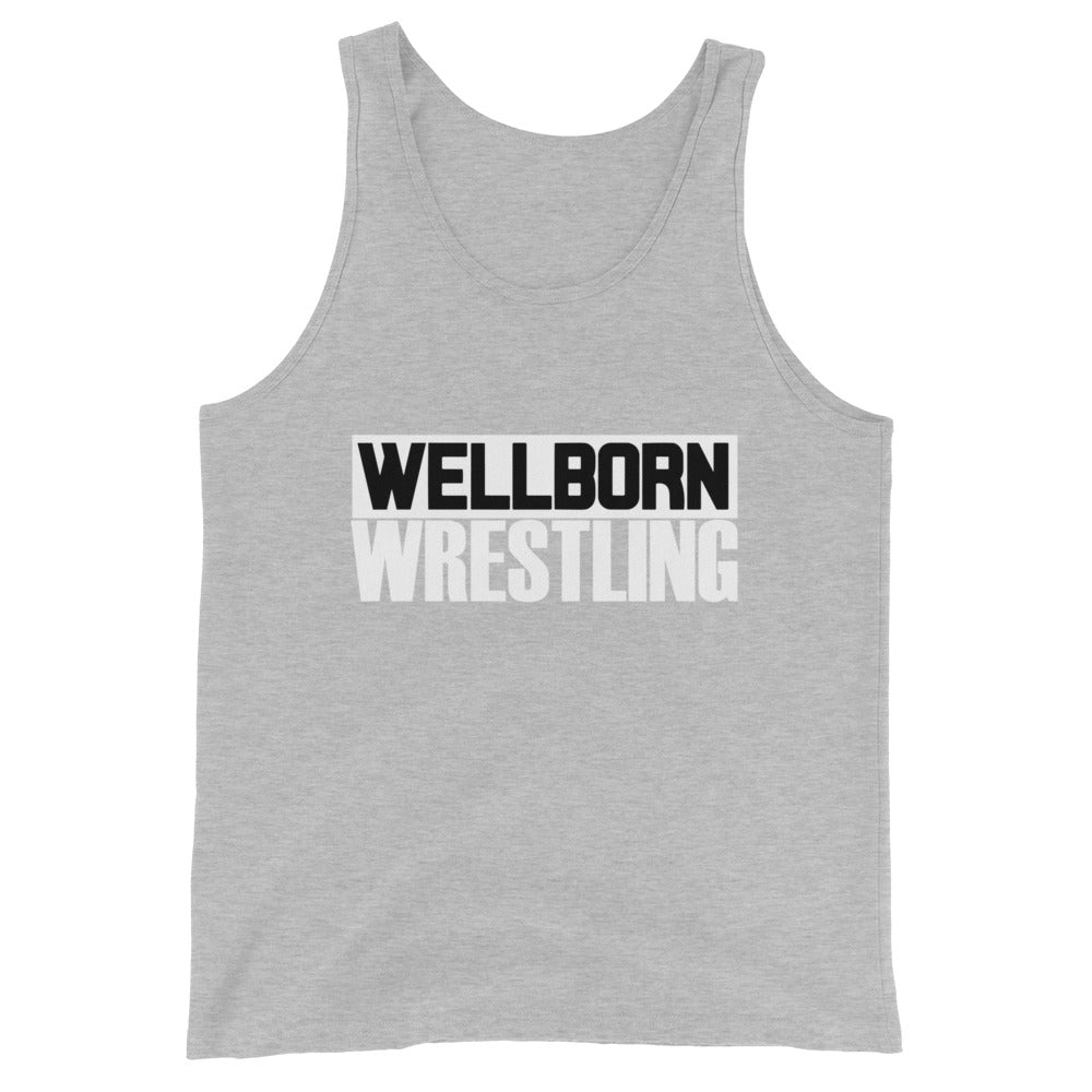 Performance | Tank Top | Wellborn Youth Wrestling | Script Logo