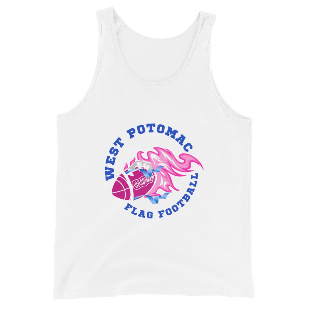 Performance | Tank Top | West Potomac Flag Football | Crest Logo