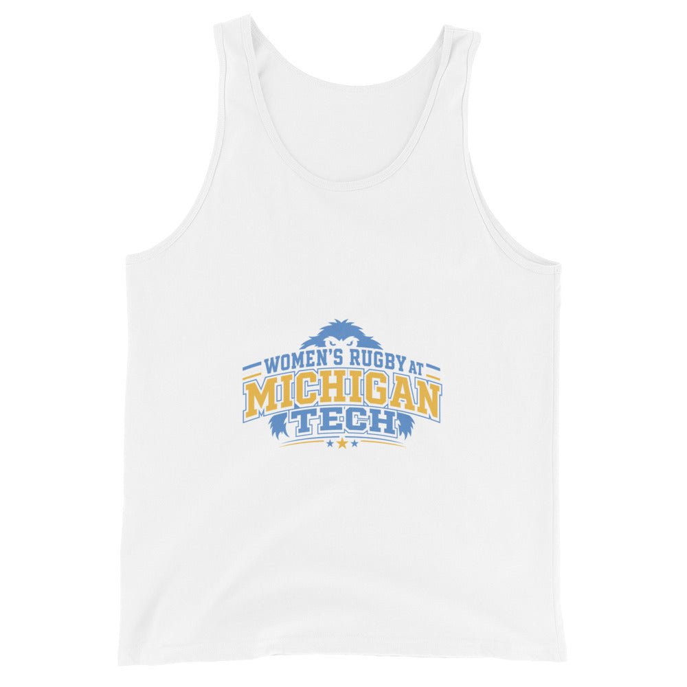 Performance | Tank Top | Women’s Rugby at Michigan Tech | Varsity Crest Logo