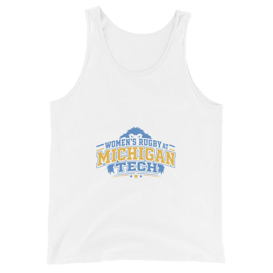 Performance | Tank Top | Women’s Rugby at Michigan Tech | Varsity Crest Logo