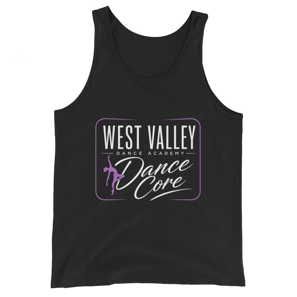 Performance | Tank Top | WVDA Dance Core | Modern Script Logo
